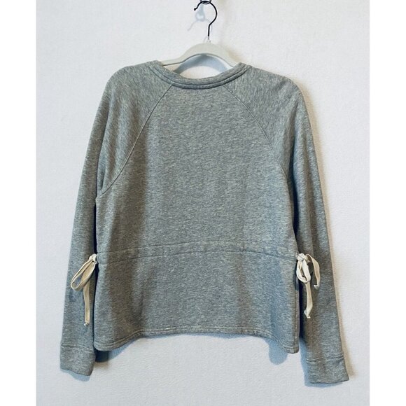 Athleta Sweatshirt Womens Small Studio Cinch Pullover Crew Neck Top Long Sleeve - Picture 5 of 8